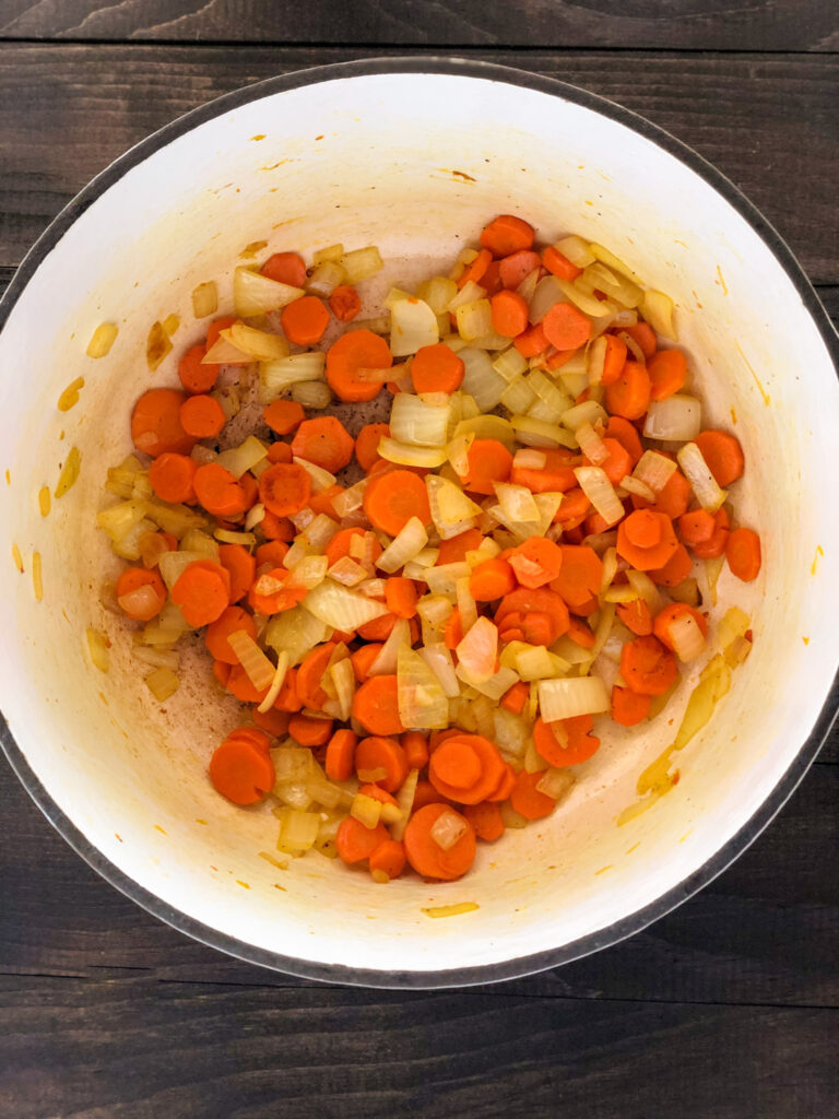 easy kale and red lentil soup