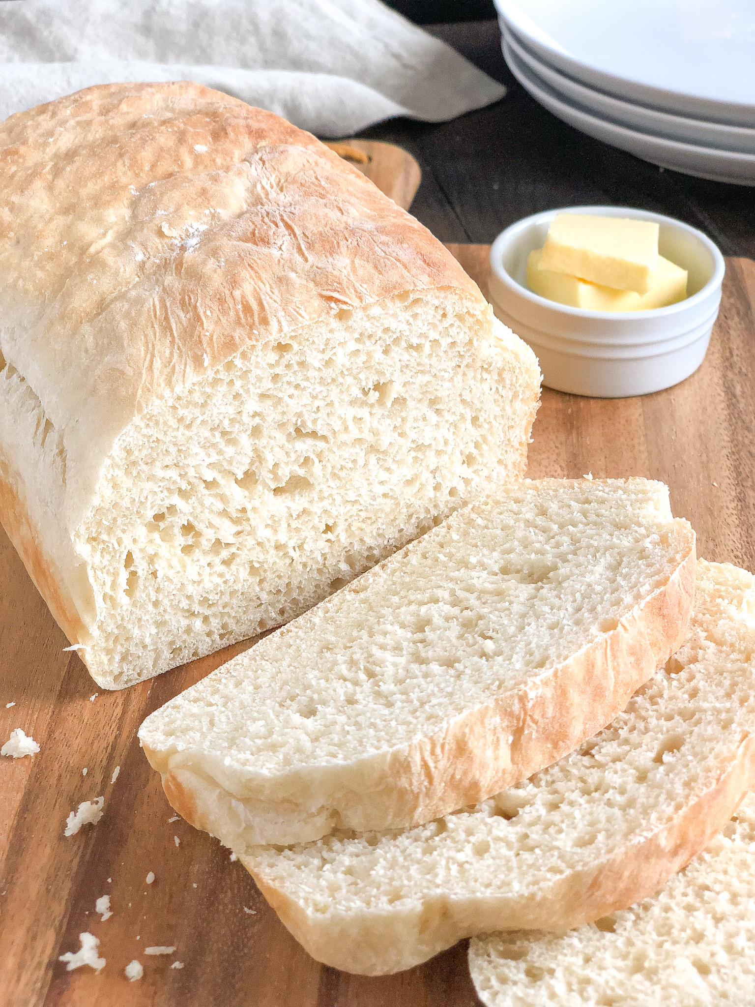 Four Ingredient Homemade Vegan Bread