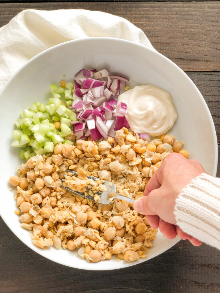 Chickpea Tuna-less Salad