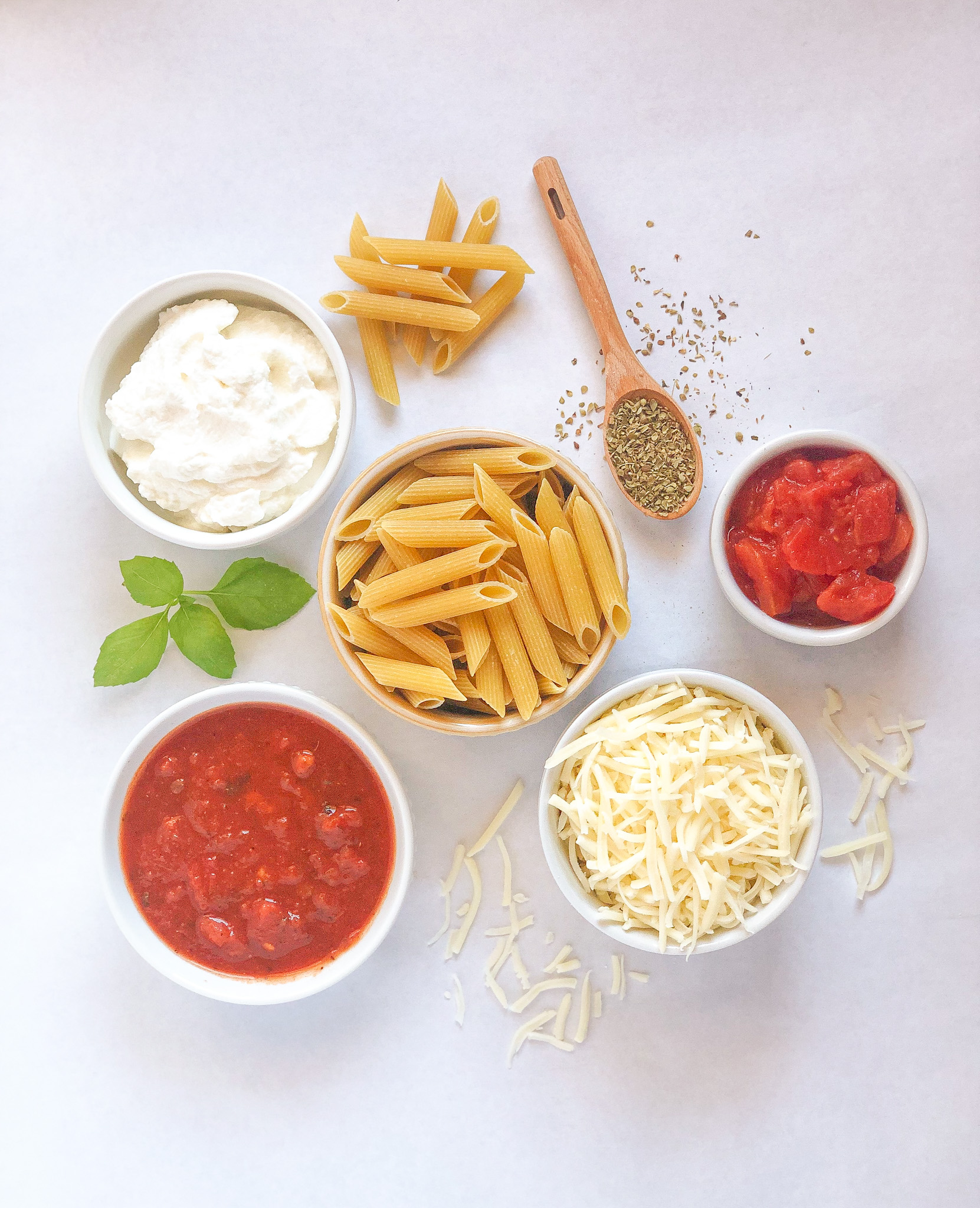 Easy Vegetarian Baked Ziti