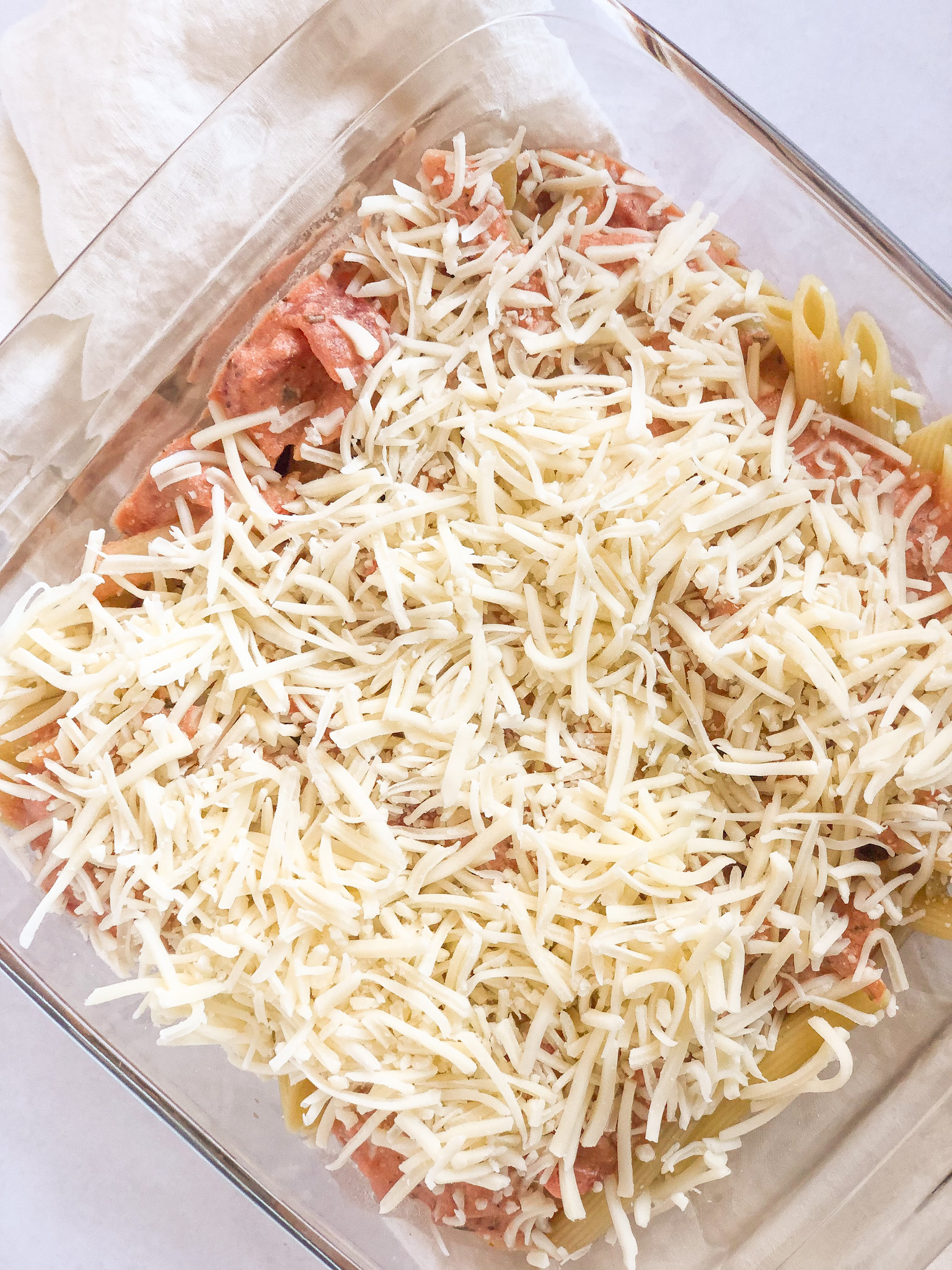 Easy Vegetarian Baked Ziti