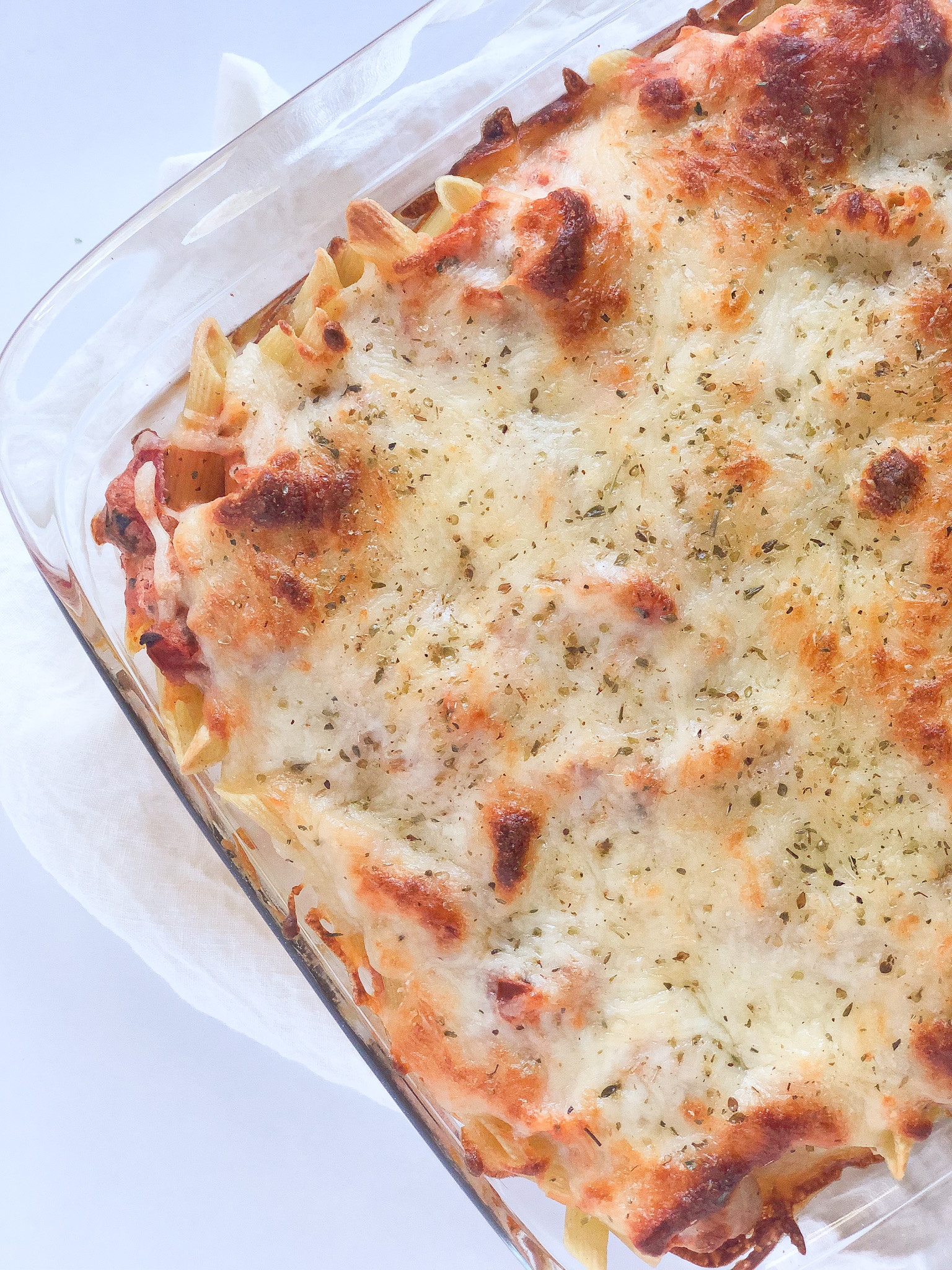 Easy Vegetarian Baked Ziti