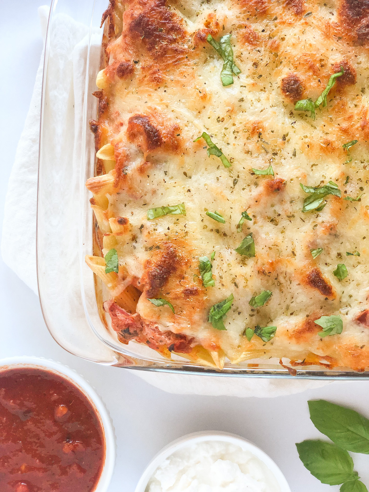 Easy Vegetarian Baked Ziti